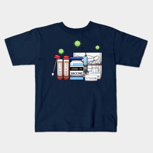 Corona Virus Elements Kids T-Shirt